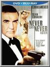 Never Say Never Again (Blu-Ray + DVD)